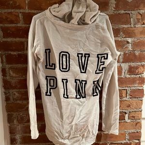 Pink Victoria Secret bling hoodie